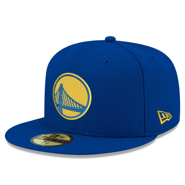 Бейсболка Golden State Warriors New Era Royal Team 59FIFTY