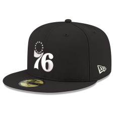 Бейсболка Philadelphia 76ers New Era Black 59FIFTY