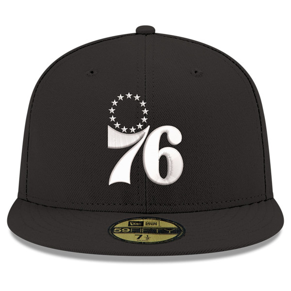 Бейсболка Philadelphia 76ers New Era Black 59FIFTY