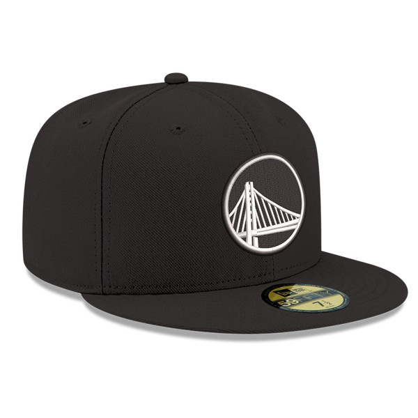 Бейсболка Golden State Warriors New Era Black 59FIFTY