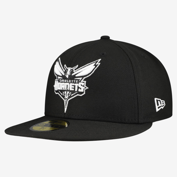 Бейсболка Charlotte Hornets New Era Black 59FIFTY