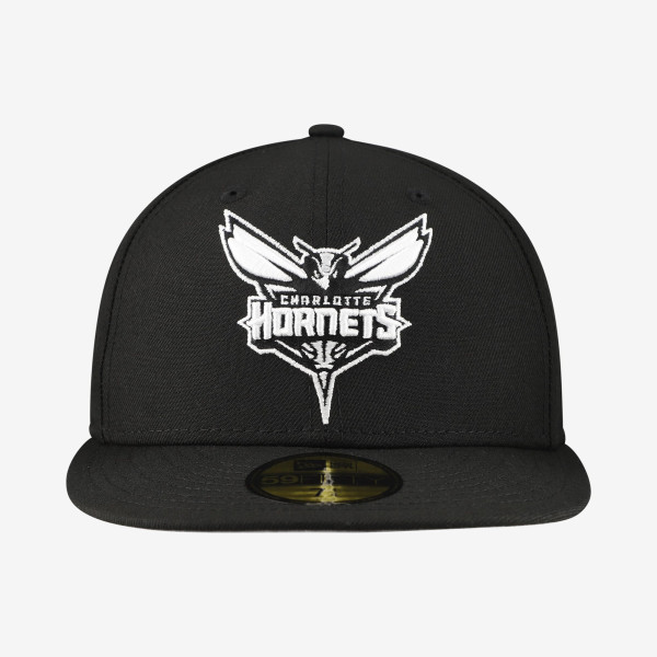 Бейсболка Charlotte Hornets New Era Black 59FIFTY