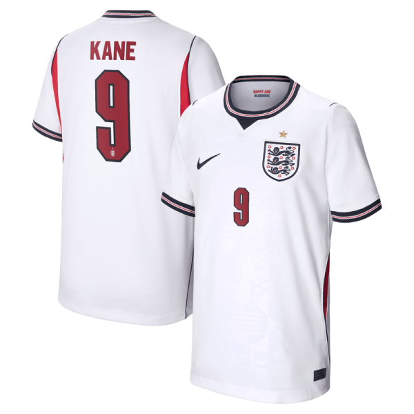Подростковая Harry Kane England National Team Nike 2026 Home Stadium Replica Jersey - White