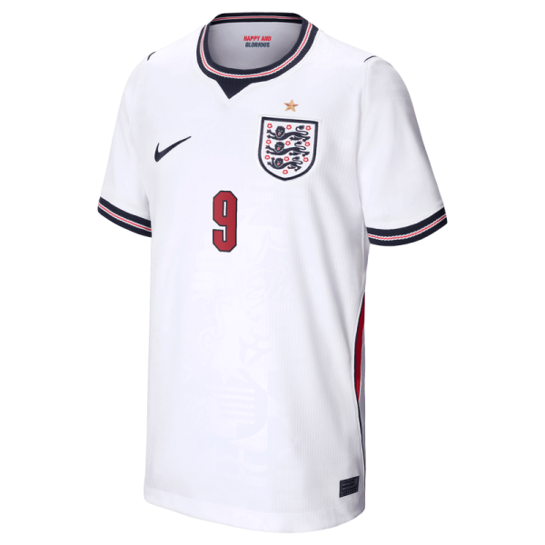 Подростковая Harry Kane England National Team Nike 2026 Home Stadium Replica Jersey - White