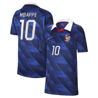 Подростковая Kylian Mbappé France National Team Nike 2026 Home Stadium Replica Jersey - Blue