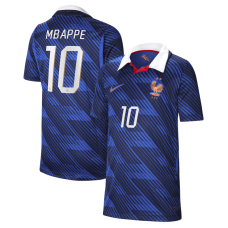 Подростковая Kylian Mbappé France National Team Nike 2026 Home Stadium Replica Jersey - Blue