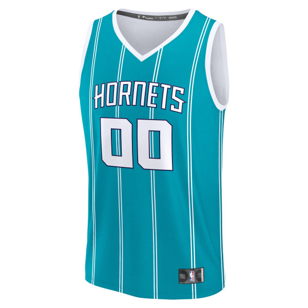 Именная джерси Charlotte Hornets Fanatics Teal Fast Break - Icon Edition