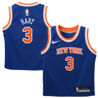 Джерси для малыша New York Knicks Josh Hart Nike Blue Replica Swingman - Icon Edition