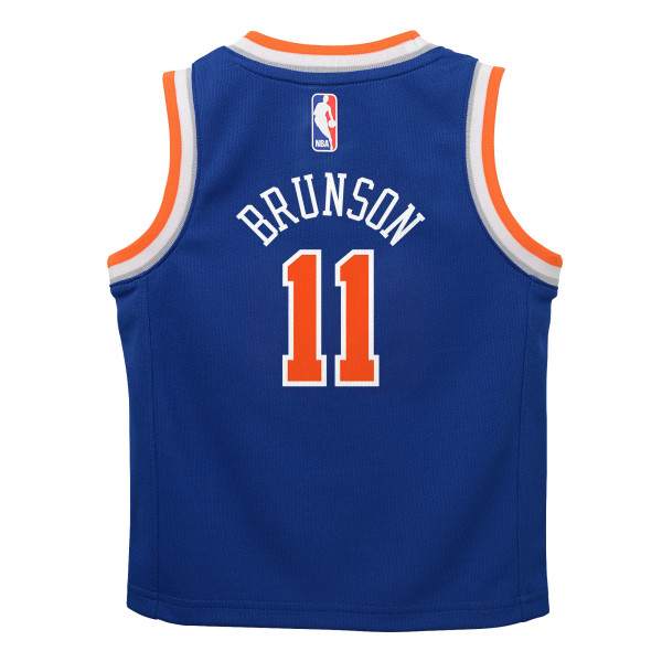 Детская New York Knicks Jalen Brunson Nike Blue Replica Swingman Jersey - Icon Edition