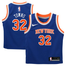 Детская New York Knicks Karl-Anthony Towns Nike Blue Replica Swingman Jersey - Icon Edition