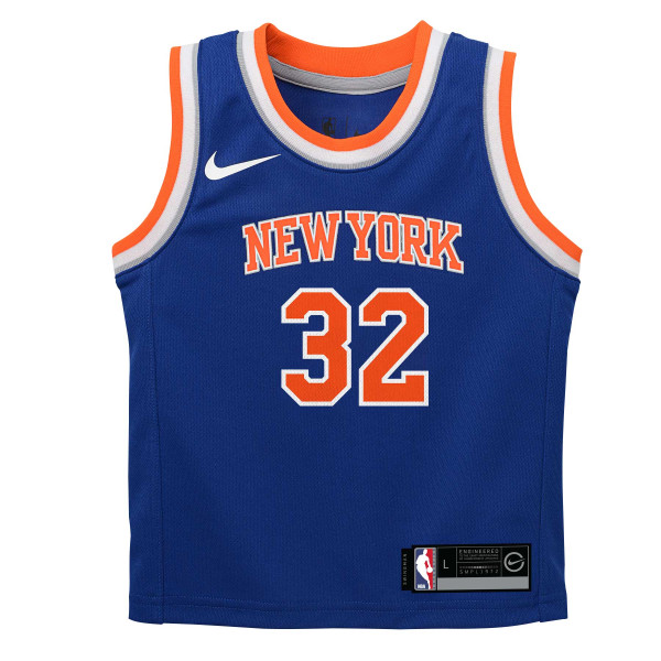 Детская New York Knicks Karl-Anthony Towns Nike Blue Replica Swingman Jersey - Icon Edition