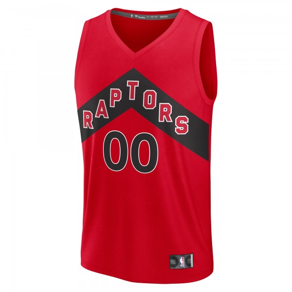 Toronto Raptors Fanatics Red Fast Break Custom Jersey - Icon Edition