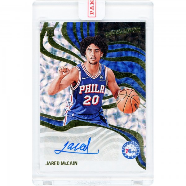 Jared McCain Philadelphia 76ers Autographed 2024-25 Panini Revolution Scope #RS-CCM #20/20 Rookie Card