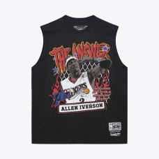 Philadelphia 76ers Allen Iverson Mitchell & Ness Black Best in Class Tank Top