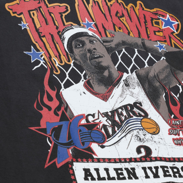 Philadelphia 76ers Allen Iverson Mitchell & Ness Black Best in Class Tank Top