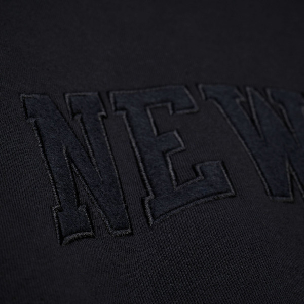 Свитшот New York Knicks Mitchell & Ness Black Phantom Fleece