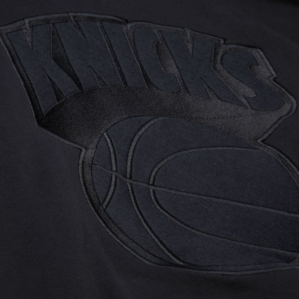 Свитшот New York Knicks Mitchell & Ness Black Phantom Fleece