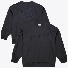 Свитшот Golden State Warriors Mitchell & Ness Black Phantom Fleece
