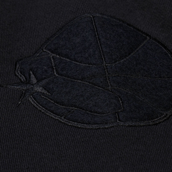 Свитшот Golden State Warriors Mitchell & Ness Black Phantom Fleece