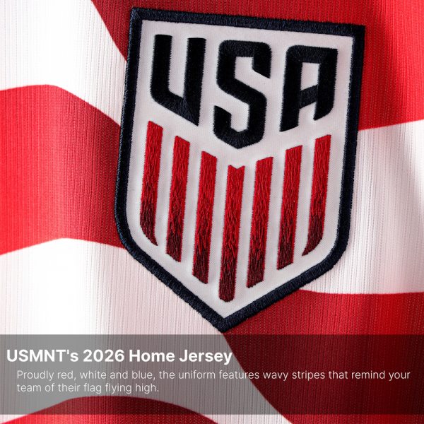 USMNT Nike Wo2026 Home Stadium Replica Jersey - White