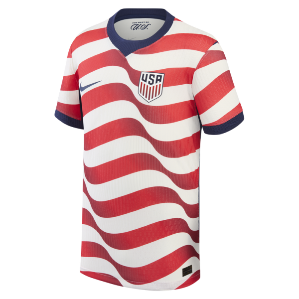 Подростковая USMNT Nike 2026 Home Match Authentic Jersey - White
