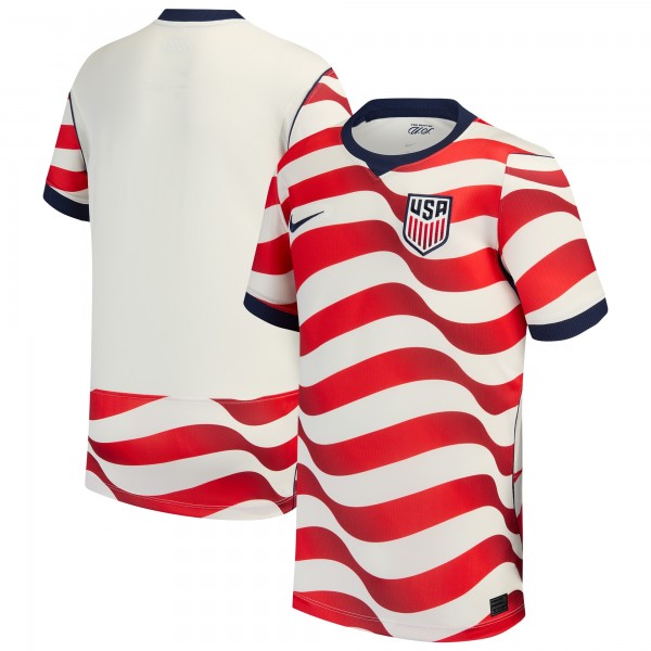 Подростковая USMNT Nike 2026 Home Stadium Replica Jersey - White