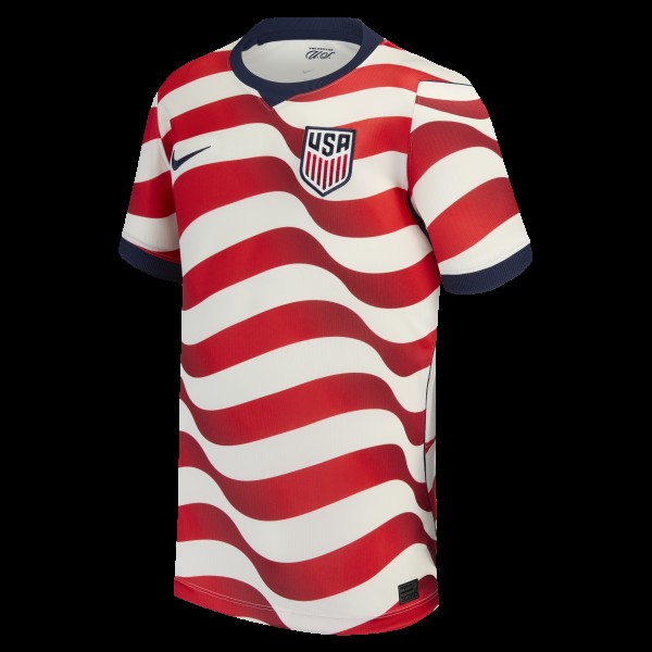 Подростковая USMNT Nike 2026 Home Stadium Replica Jersey - White
