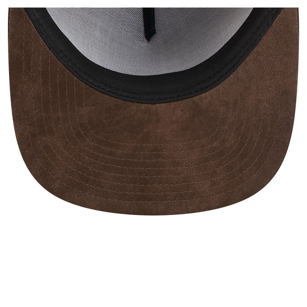 Бейсболка Golden State Warriors New Era Brown Plaid 9FIFTY A-Frame