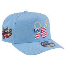 Бейсболка Philadelphia 76ers New Era Powder Blue America's 250th 9FIFTY A-Frame