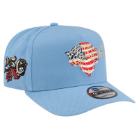 Бейсболка New York Knicks New Era Powder Blue America's 250th 9FIFTY A-Frame