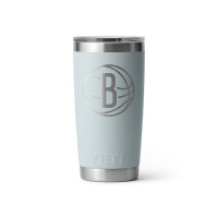 Термос YETI Brooklyn Nets 20oz. Rambler with Magslider Lid