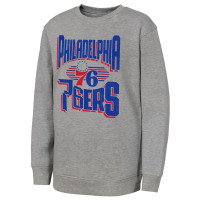 Детская свитшот Philadelphia 76ers Outerstuff Gray Jet Stream