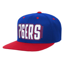 Детская бейсболка Philadelphia 76ers Outerstuff Royal