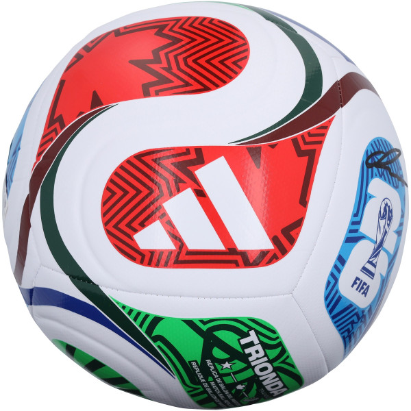 Мяч с автографом Cole Palmer England National Team Fanatics Authentic FIFA World Cup 2026 Trionda adidas