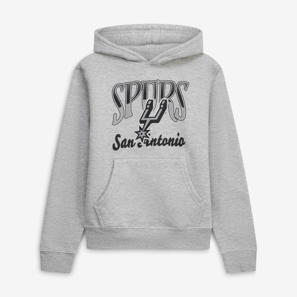Подростковая San Antonio Spurs Stadium Essentials Heather Gray Sky High Hoodie