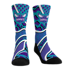 Детская Charlotte Hornets Rock Em Socks Ball Pattern Crew Socks