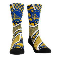 Детская Golden State Warriors Rock Em Yellow Ball Pattern Crew Socks