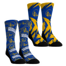 Детская Golden State Warriors Rock Em Yellow Game Day 2-Pack Crew Socks