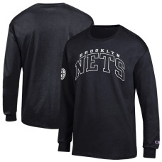 Футболка с длинным рукавом Brooklyn Nets Champion Black Jersey