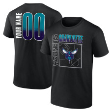 Именная футболка Charlotte Hornets Black Home Court Pop Name & Number