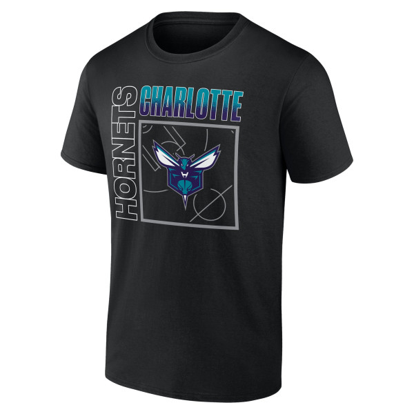 Именная футболка Charlotte Hornets Black Home Court Pop Name & Number