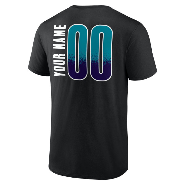 Именная футболка Charlotte Hornets Black Home Court Pop Name & Number