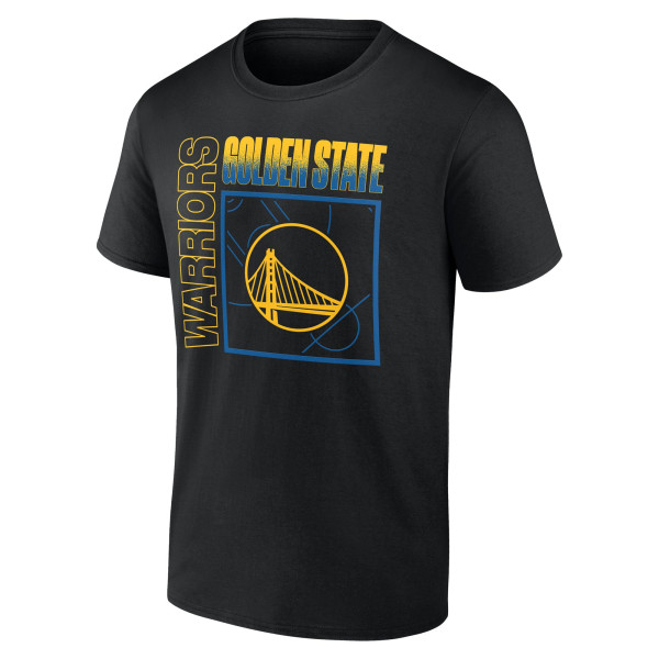 Именная футболка Golden State Warriors Black Home Court Pop Name & Number