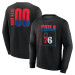 Именная свитшот Philadelphia 76ers Black Home Court Pop Name & Number