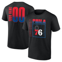 Именная футболка Philadelphia 76ers Black Home Court Pop Name & Number