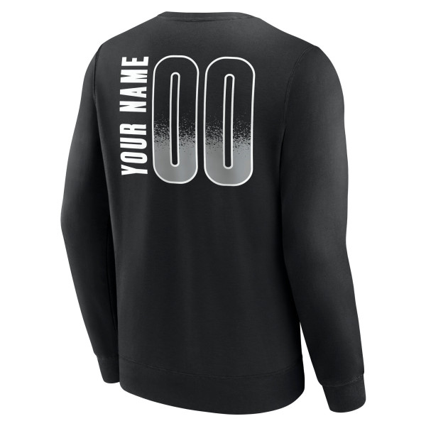 Именная свитшот San Antonio Spurs Black Home Court Pop Name & Number