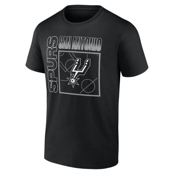 Именная футболка San Antonio Spurs Black Home Court Pop Name & Number