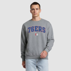 Свитшот Philadelphia 76ers Champion Gray Contrast
