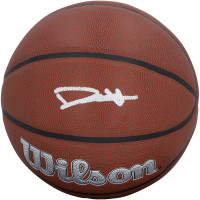 Мяч с автографом Dylan Harper San Antonio Spurs Fanatics Authentic Wilson Team Alliance