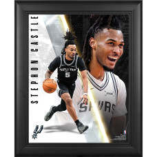 Stephon Castle San Antonio Spurs Fanatics Authentic Framed 13 x 16 Radiance Collage